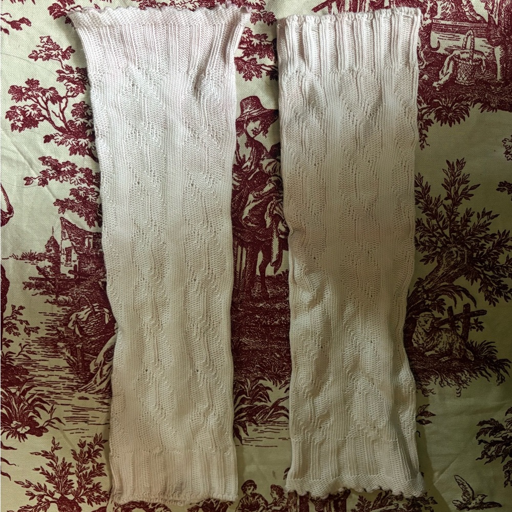 Knit Cable Leg Warmers